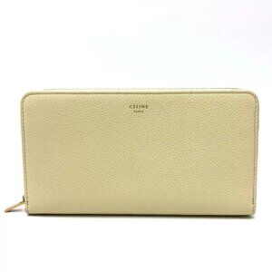 CELINE Long wallet Zip Around Long Wallet